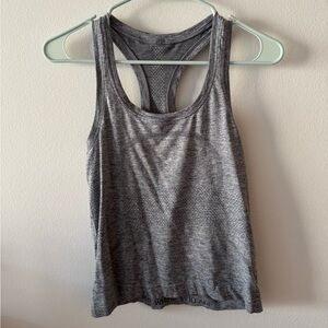Lululemon Athletica Charcoal Swiftly Tech Tank Top